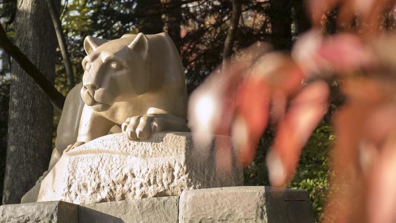 Nittany Lion Shrine autumn