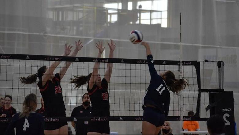 杜波依斯 volleyball in the USCAA Championships